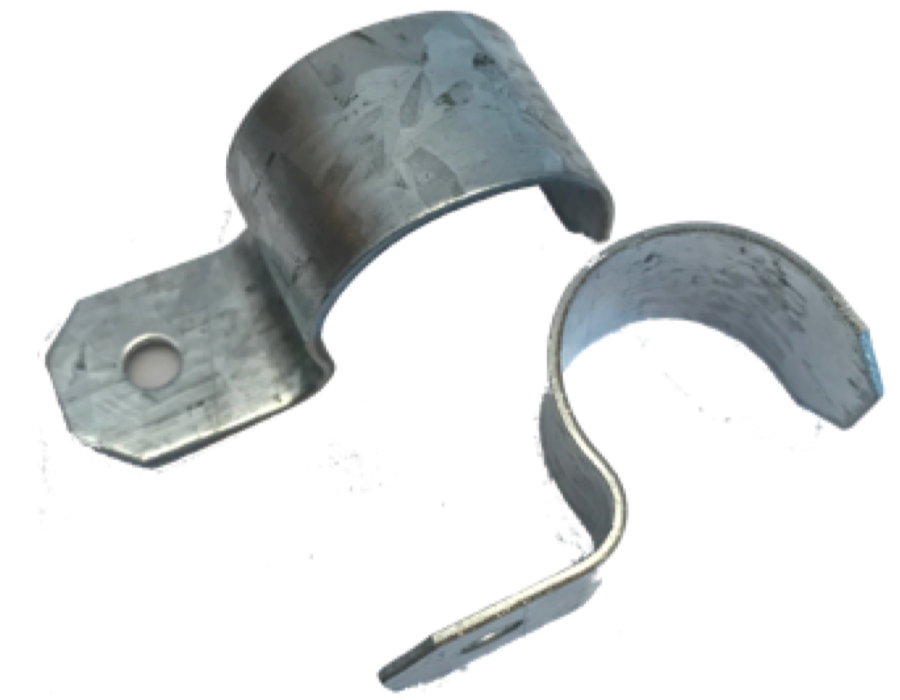 GRAMPA MEDIA ALETA 3/4" ZINCADA - 120 UNIDADES