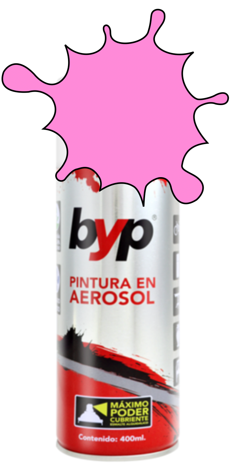 PINTURA BYP AEROSOL 400 ml. - MELON 30