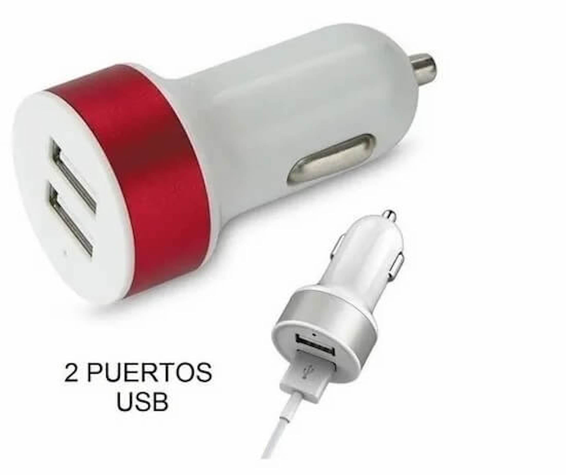 CARGADOR PARA AUTO 2 USB