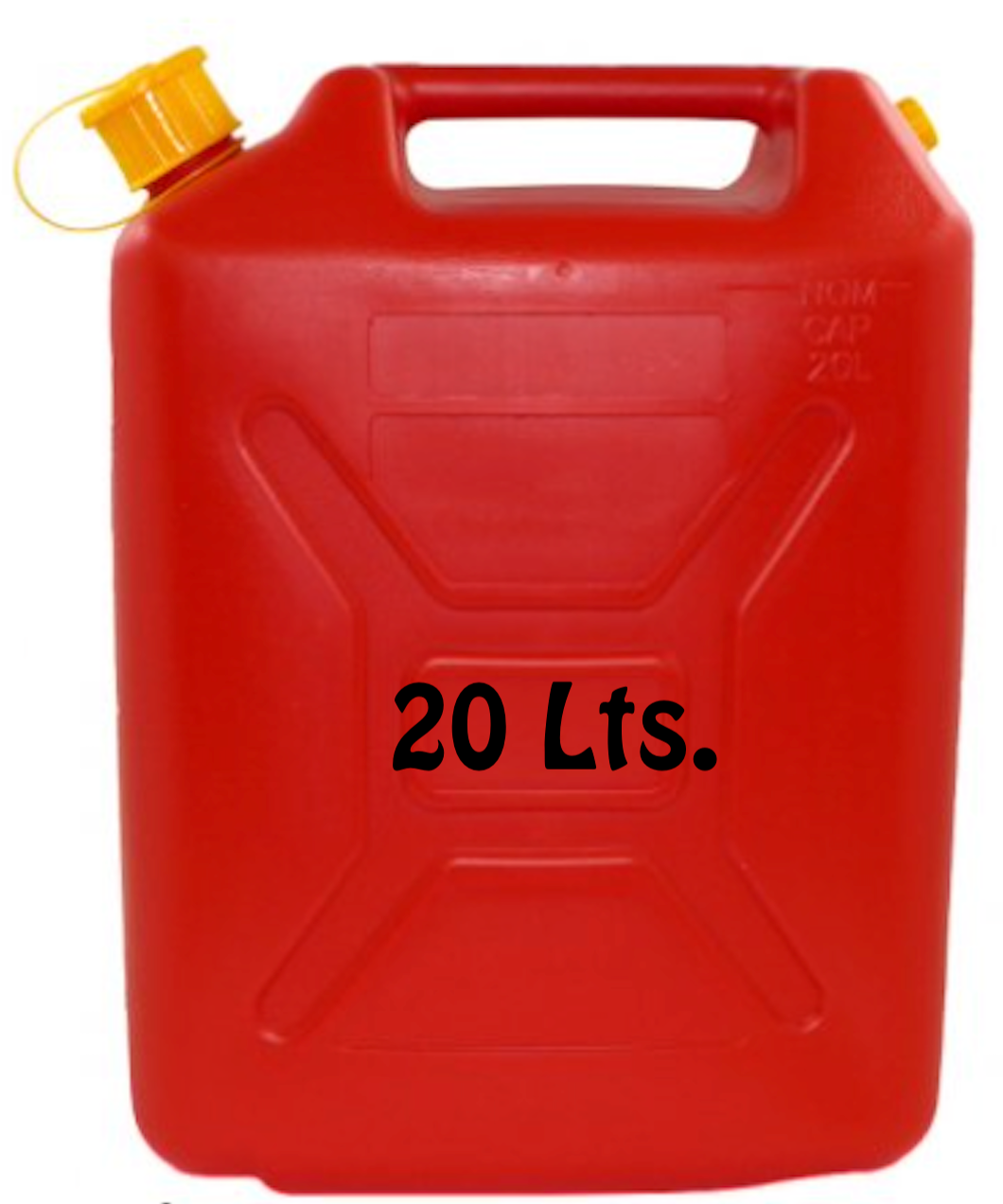 BIDÓN PARA NAFTA POLIPROPILENO 20 lts.