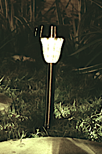 ESTACA LED SOLAR DE JARDIN - 3Lm - LUZ FRÍA