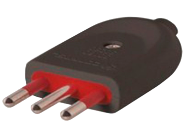 FICHA CONATEL - 3 EN LÍNEA - NEGRA - 6 UNIDADES