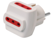 ADAPTADOR SCHUKO - 6 UNIDADES