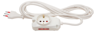 ALARGUE - 3 mts.- schuko x1 + 3 en línea x2