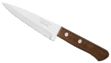 CUCHILLO MANGO DE MADERA 9"