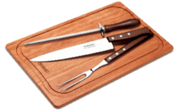 JUEGO PARA ASADO - TRADICIONAL - 4 PIEZAS