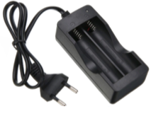 CARGADOR 2 BATERÍAS 18650