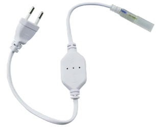 CONEXION PARA CINTA LED -144 LED/mt. - BLANCO
