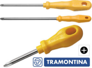 DESTORNILLADOR  PUNTA CRUZ 150 mm - 6 x 3 mm