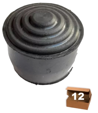 REGATÓN DE GOMA 1 1/2" - DOCENA