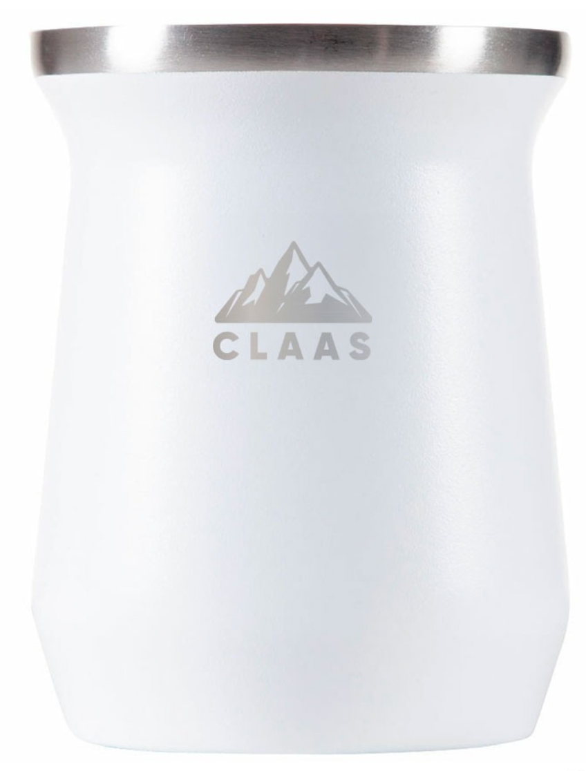 MATE CLAAS TRADICIONAL - 250 ml.- BLANCO