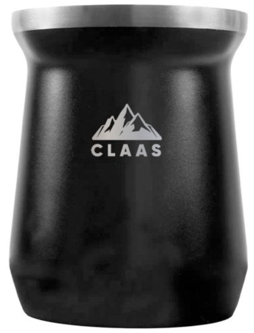 MATE CLAAS TRADICIONAL - 250 ml.- NEGRO