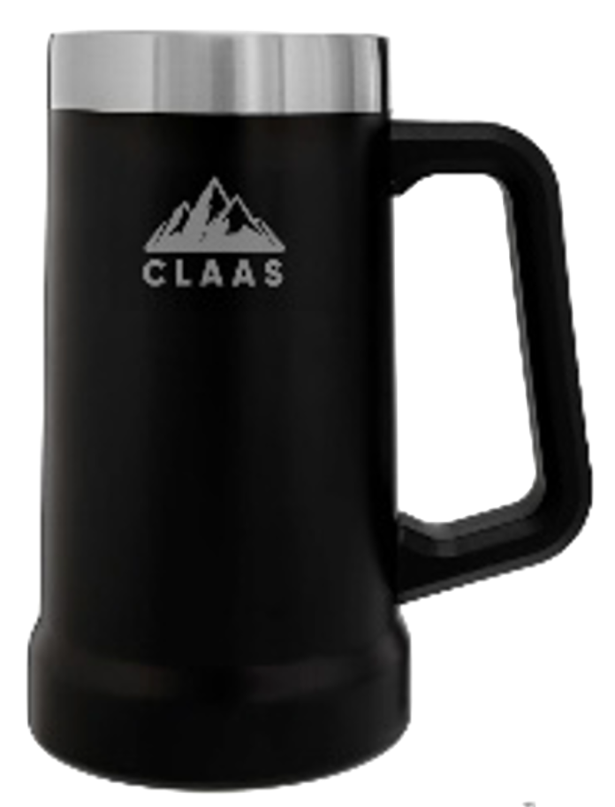JARRA CERVECERA CLAAS - 700 ml.- NEGRO