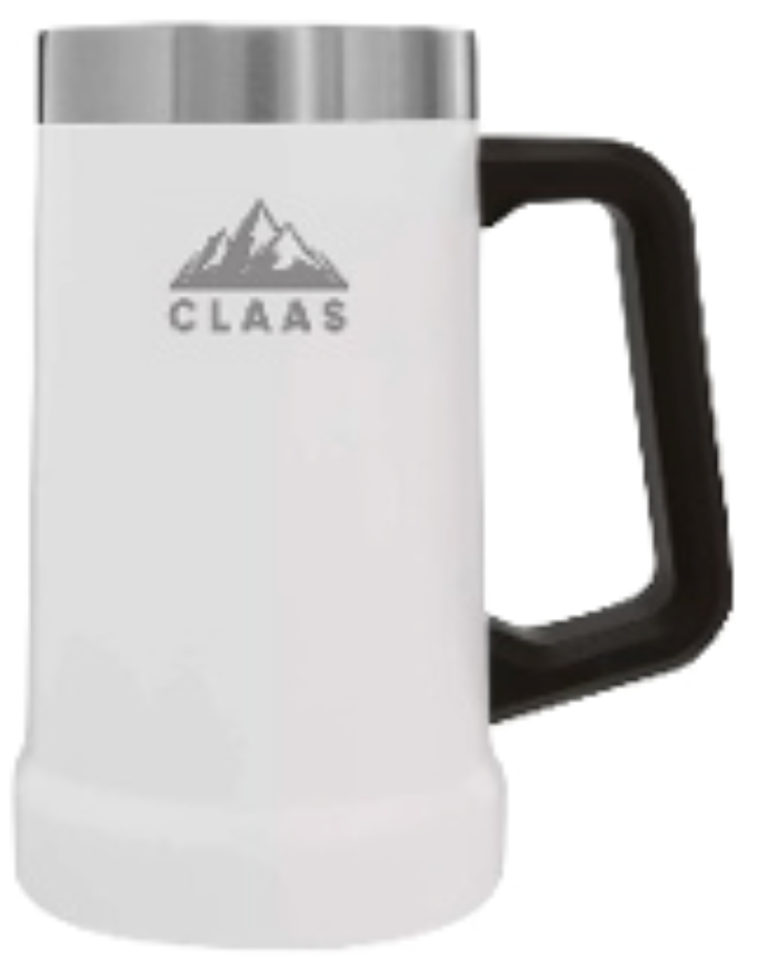JARRA CERVECERA CLAAS - 700 ml.- BLANCO