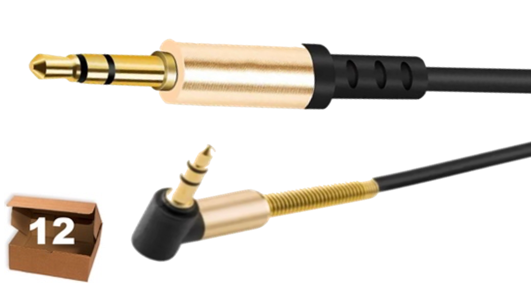 CABLE DE AUDIO SPICA - 12 UNIDADES