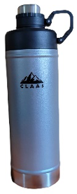 BOTELLA TÉRMICA CLAAS - 600 ml.- AZUL