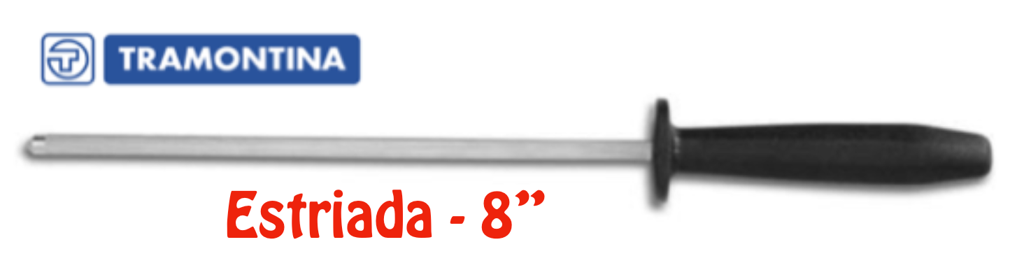 CHAIRA ESTRIADA 8" - MODELO CARBÓN DE TRAMONTINA