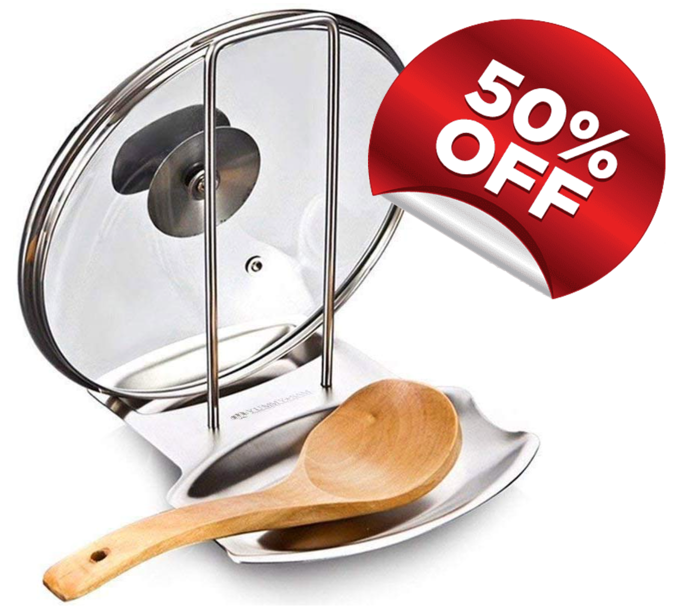 SOPORTE PARA TAPA Y CUCHARÓN