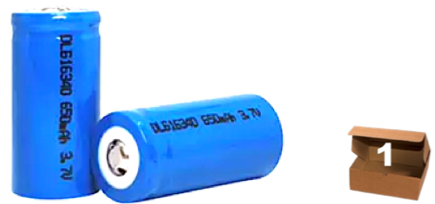 PILA CR123 RECARGABLE