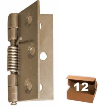 BISAGRA CAMA MARINERA - BRONCEADA - 12 UNIDADES