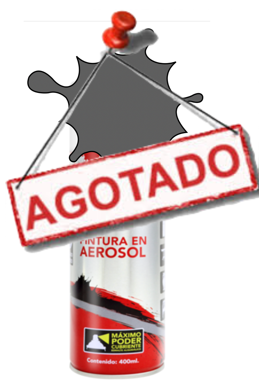 PINTURA BYP AEROSOL 400 ml. - GRIS MAQUINA 22
