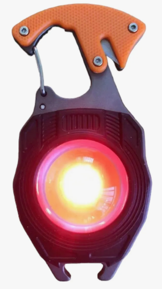 LINTERNA LLAVERO DESTAPADOR - RECARGABLE - 6 UNIDADES