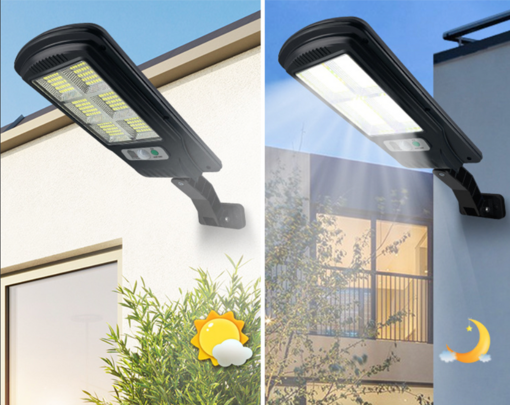 FAROL SOLAR 100W C/SENSOR DE MOV. Y CONTROL REMOTO