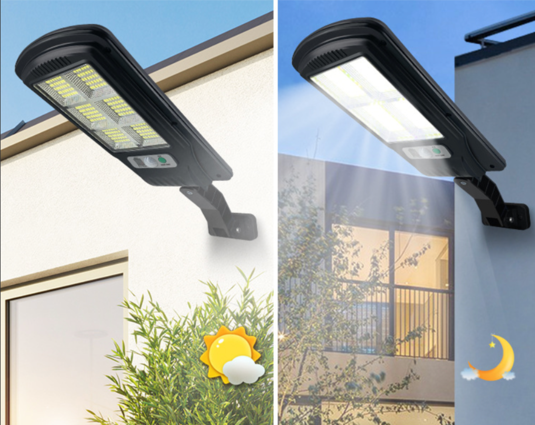 FAROL SOLAR 100W C/SENSOR DE MOV. Y CONTROL REMOTO