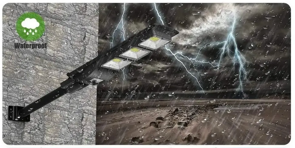 FAROL SOLAR 200W C/SENSOR DE MOV. Y CONTROL REMOTO