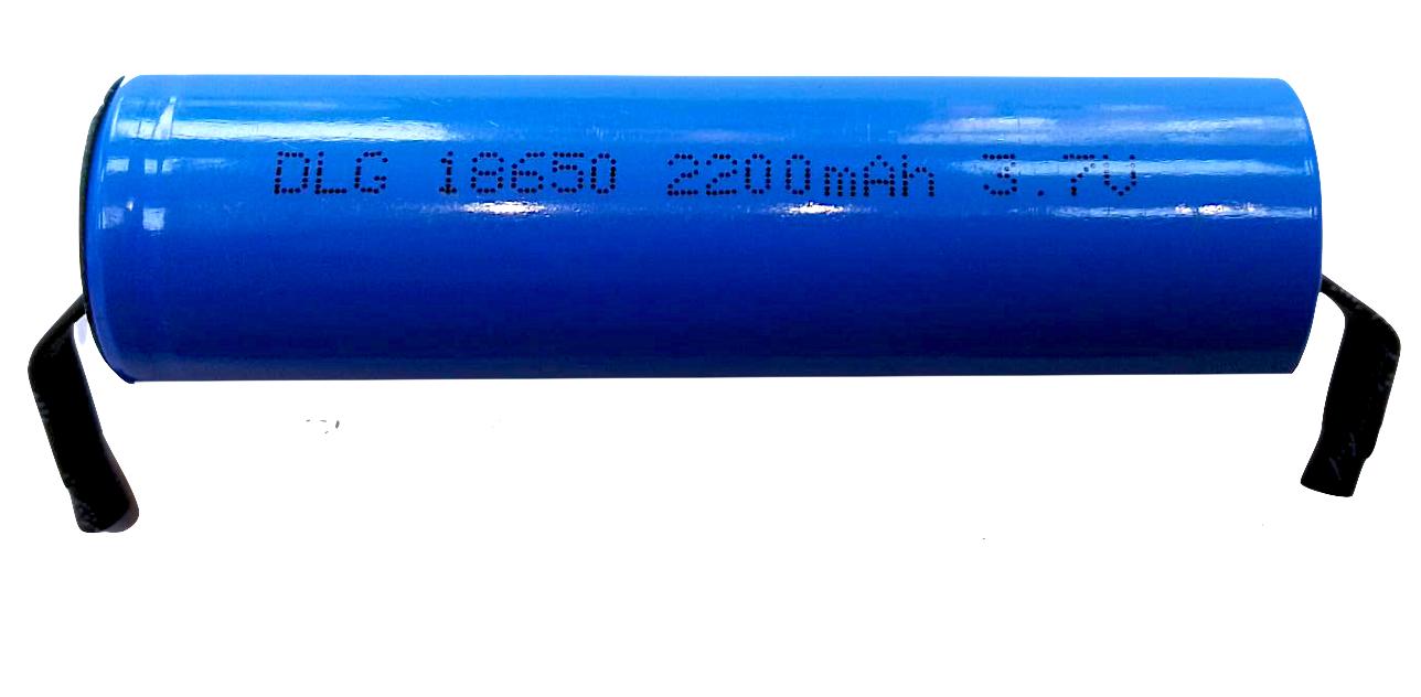 BATERÍA 18650 RECARGABLE - 2200 mAh - UNIDAD