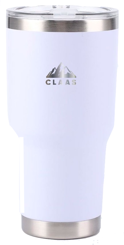 VASO CLAAS OZARK - 850 ml.- BLANCO