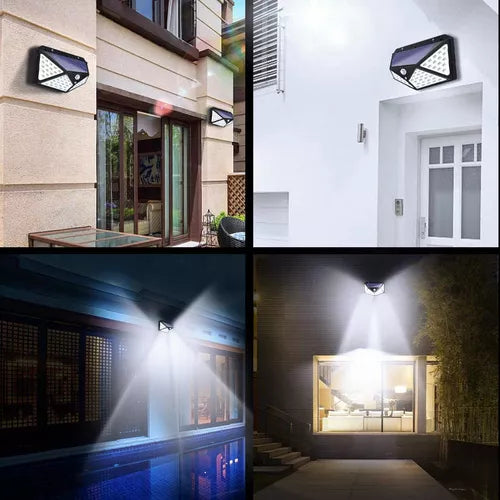 FAROL SOLAR AUTOMÁTICO 100 LED