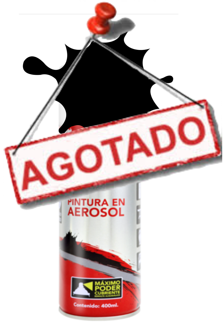 PINTURA BYP AEROSOL 400 ml. - NEGRO MATE 4