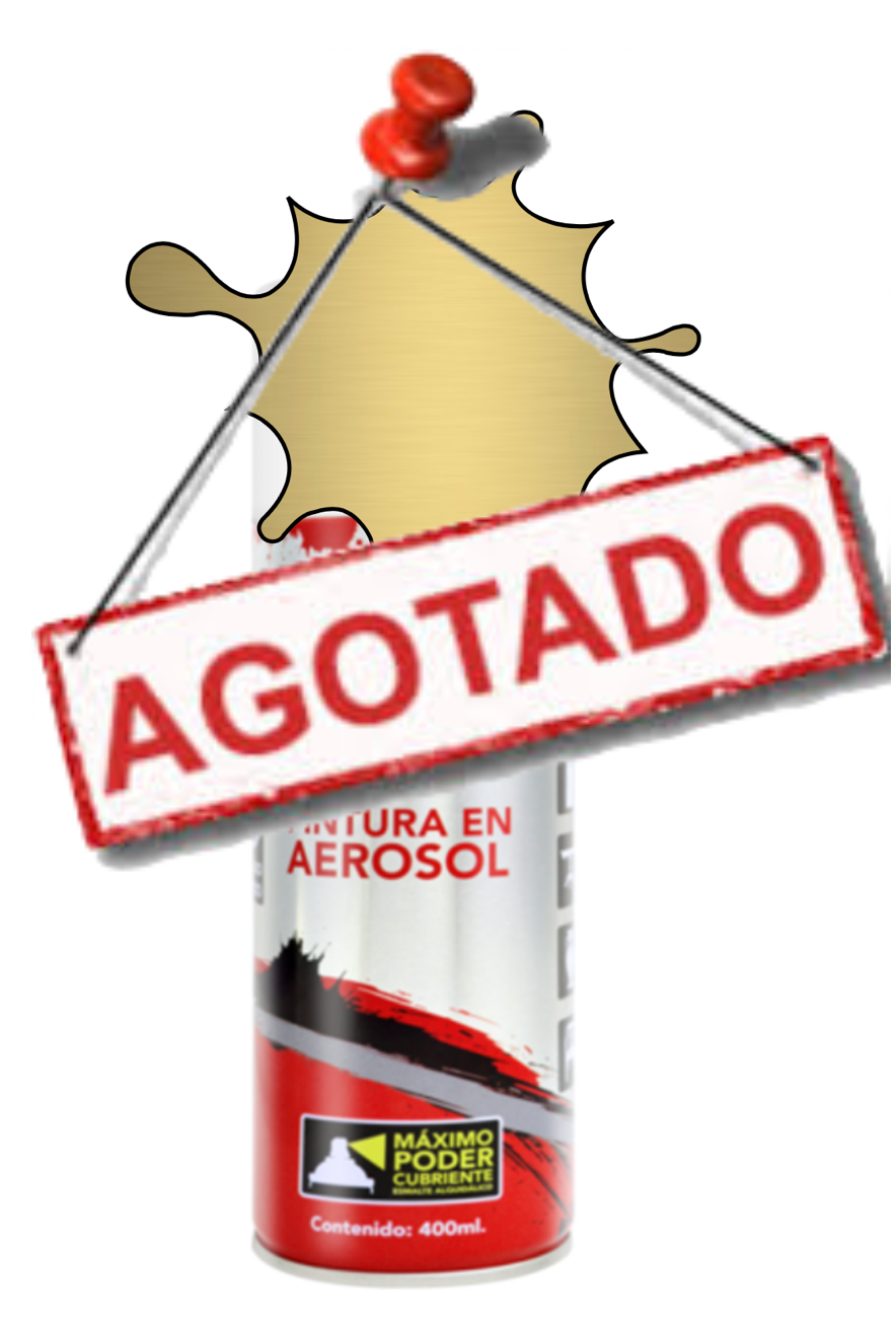 PINTURA BYP AEROSOL 400 ml. - ORO 18K 188 - METALICA
