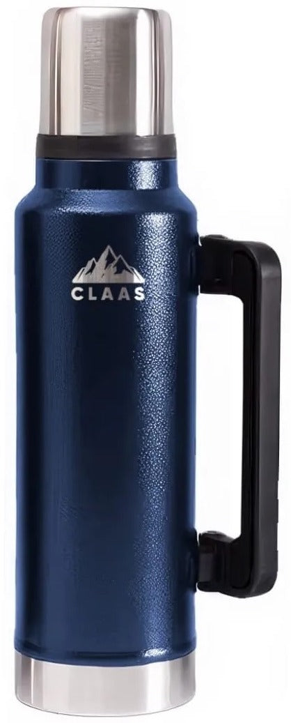 TERMO CLAAS - 1,3 lts. C/TAPÓN CEBADOR - AZUL