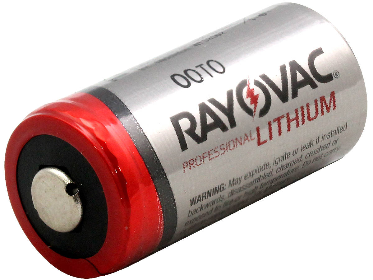 BATERÍA DE LITIO CR 123 RAYOVAC - UNIDAD