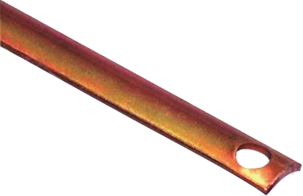 VARILLA DE FALLEBA BRONCEADA - 1,20 mts.- ECONÓMICA
