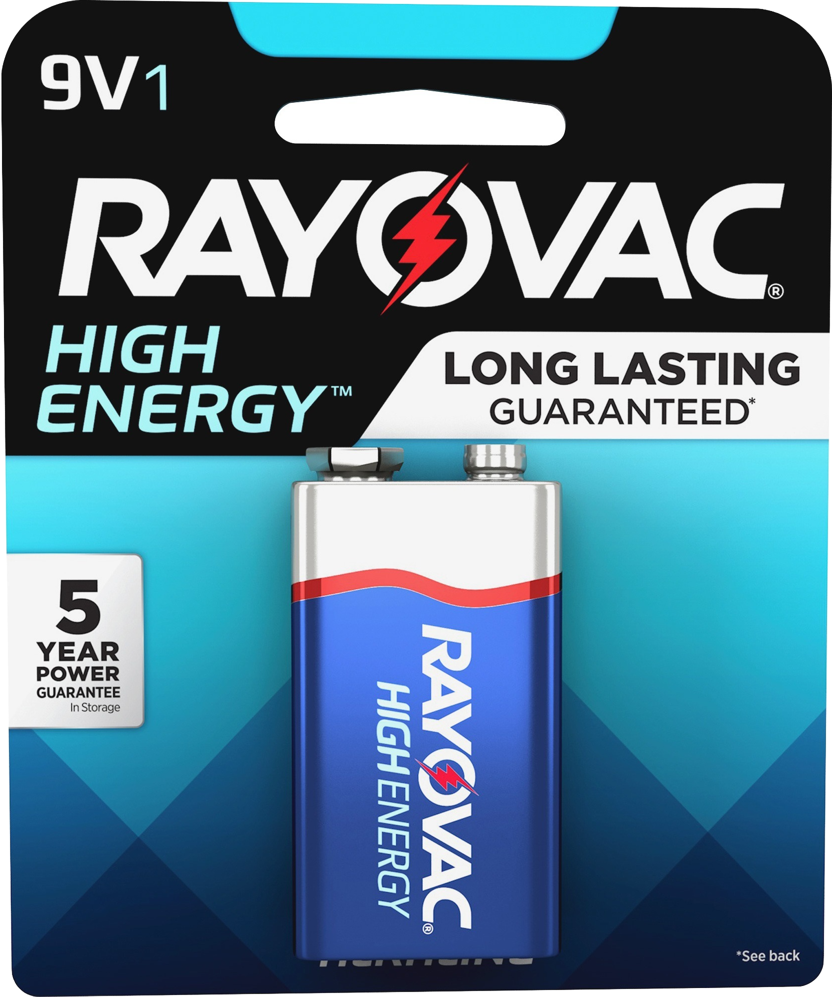 BATERÍA ALCALINA 9V RAYOVAC - UNIDAD
