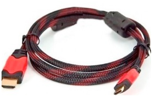 CABLE HDMI DOBLE FILTRO 3,0 mts.- 6 UNIDADES
