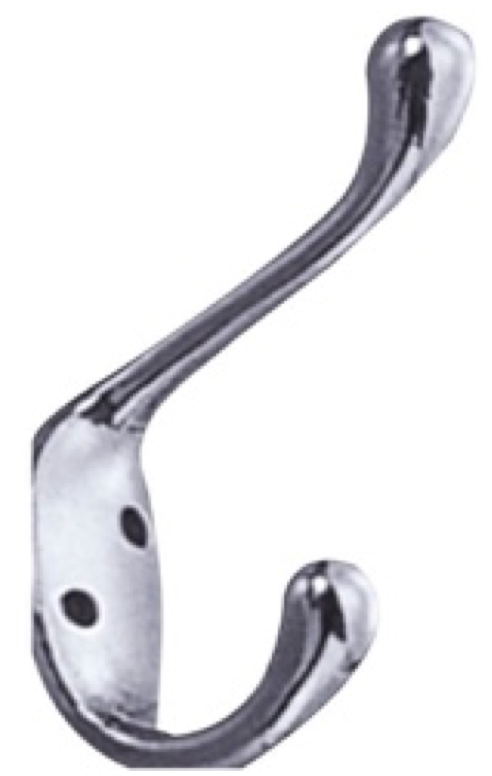 PERCHA DOBLE - ALUMINIO Nº2 - UNIDAD