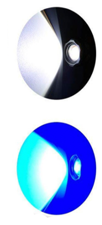 MINERO LED RECARGABLE - LUZ AZUL