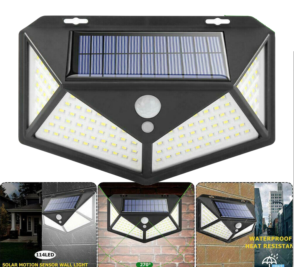 FAROL SOLAR AUTOMÁTICO 180 LED
