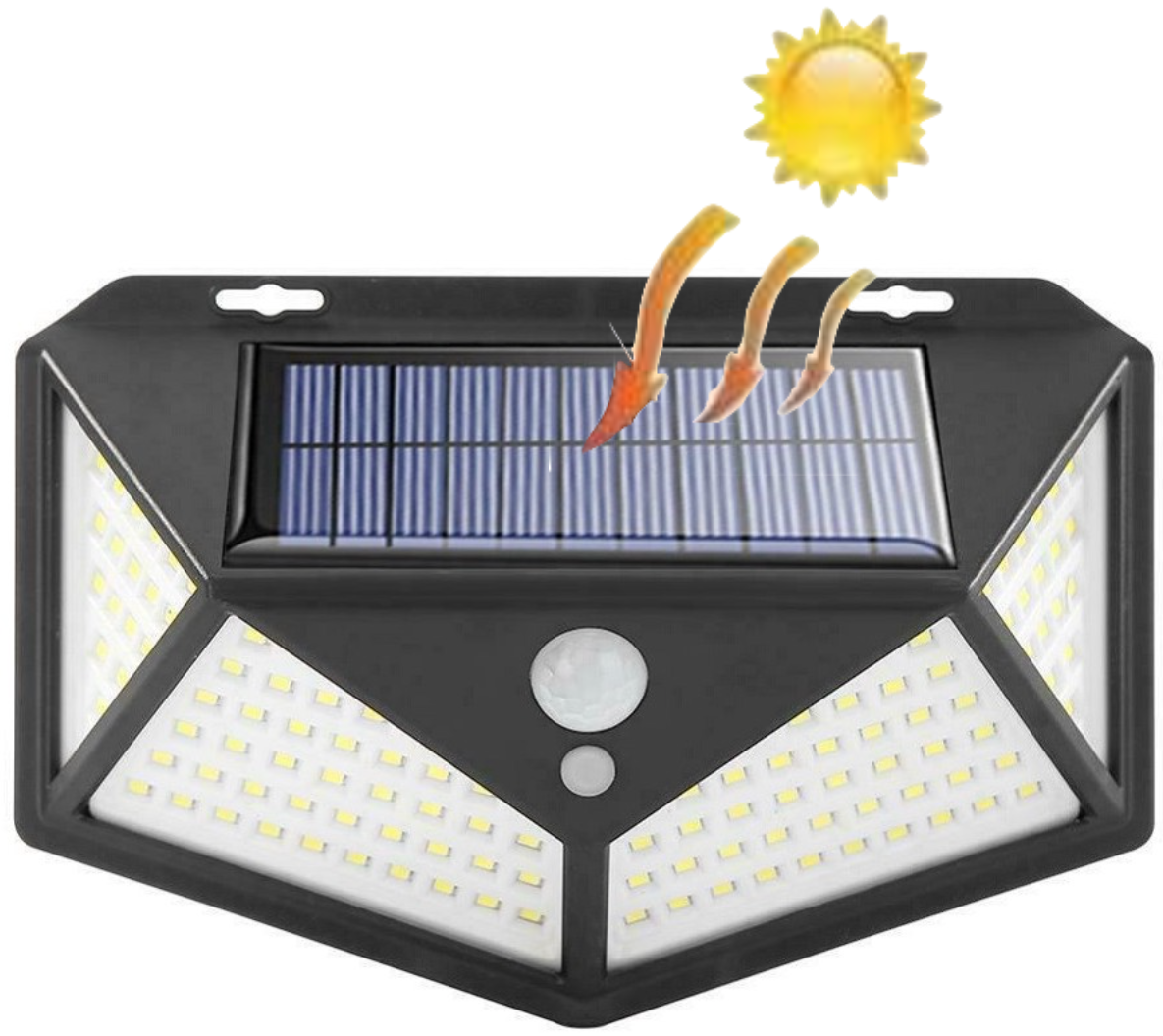 FAROL SOLAR AUTOMÁTICO 180 LED