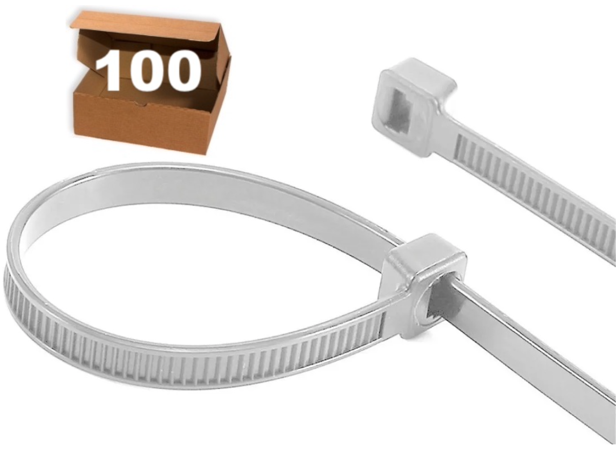 SUNCHOS BLANCOS 500 x 4,8 mm- 100 UNIDADES