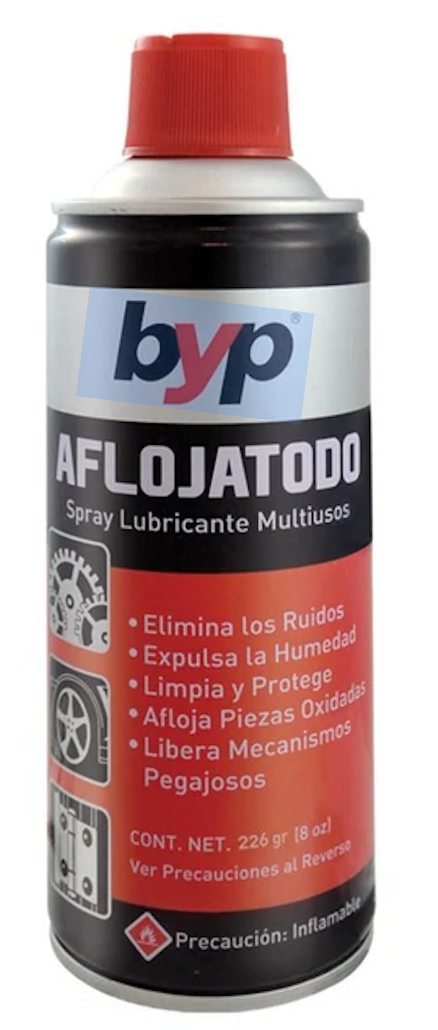 AFLOJATODO  BYP AEROSOL 236 ml./ 8 oz -