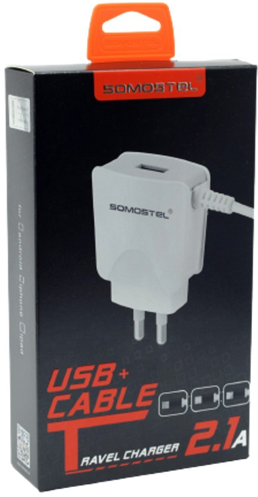 CARGADOR 2.1A USB MICRO