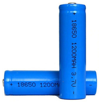 BATERÍA 18650 RECARGABLE - 1200 mAh - 10 UNIDADES