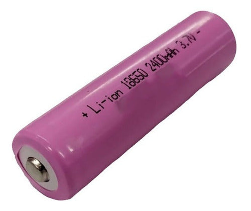 BATERÍA 18650 RECARGABLE - 2400 mAh - 10 UNIDADES