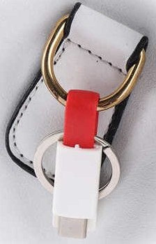 CABLE USB A MICRO USB LLAVERO - 6 UNIDADES