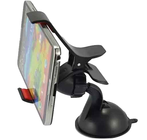 SOPORTE PINZA UNIVERSAL DE CELULAR / GPS - ECO - 6 UNIDADES
